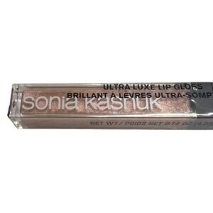 Sonia Kashuk Ultra Luxe Lip Gloss Sparkling Sugar 01 New Hydrating Beige, Nude